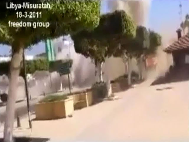 Франция нанесла первый удар по Ливии